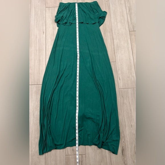 Rachel Pally strapless maxi dress size small in a gorgeous green - Picture 3 of 7